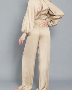 Gold jumpsuit