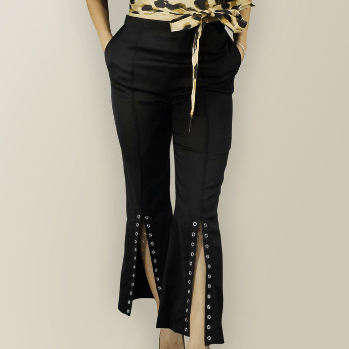 Circle Black Pants